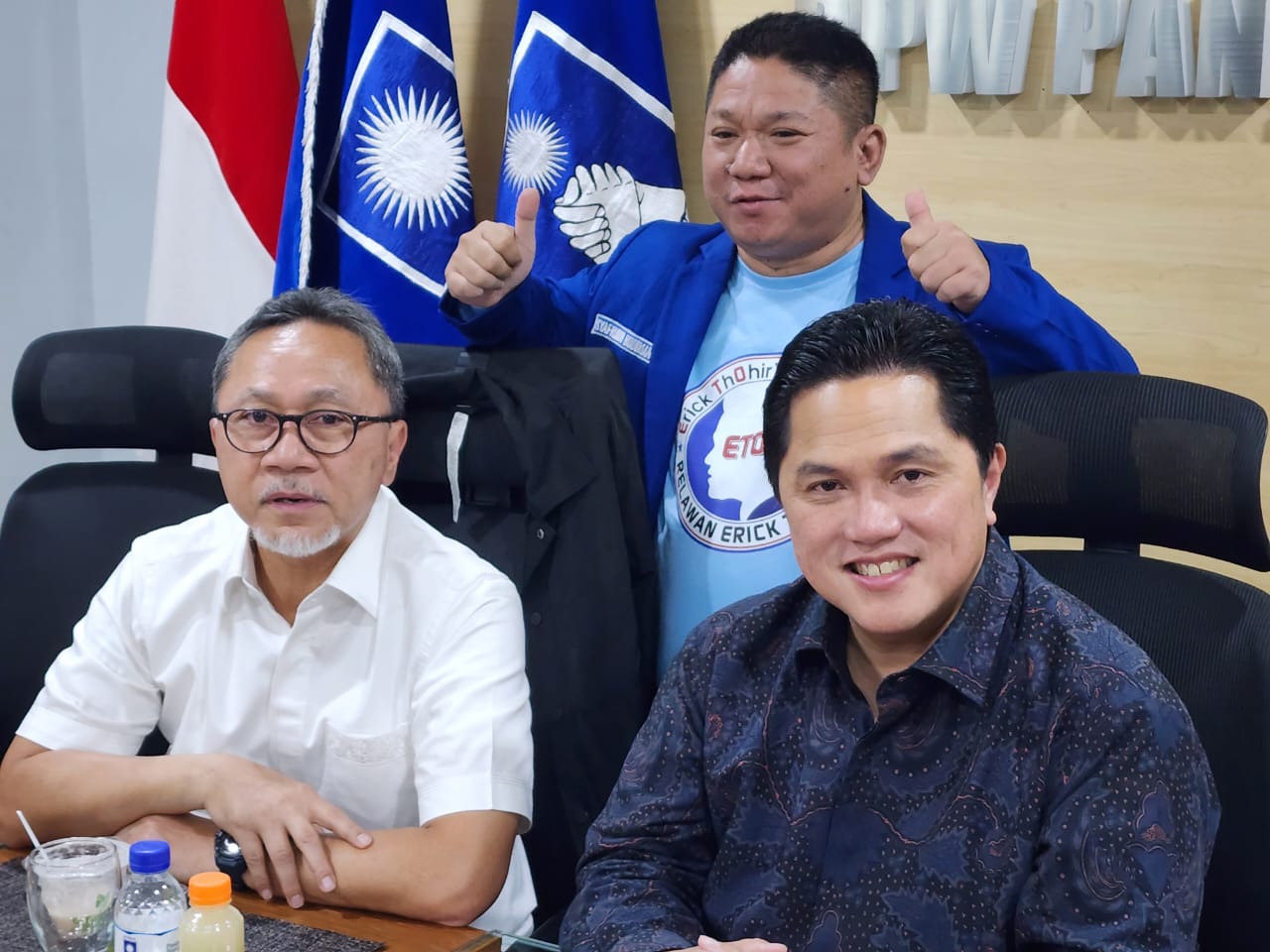 Politisi PAN: Erick Thohir Bisa Menjadi Cawapres Penentu Kemenangan Capres. (Foto: Dok.Istimewa).