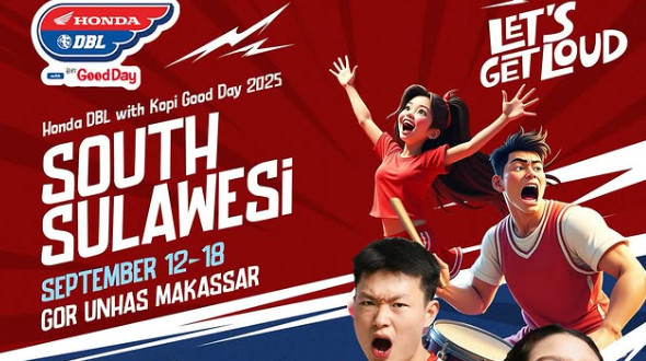 Honda DBL with Kopi Good Day 2025 Siap Guncang Makassar, Catat Tanggalnya!